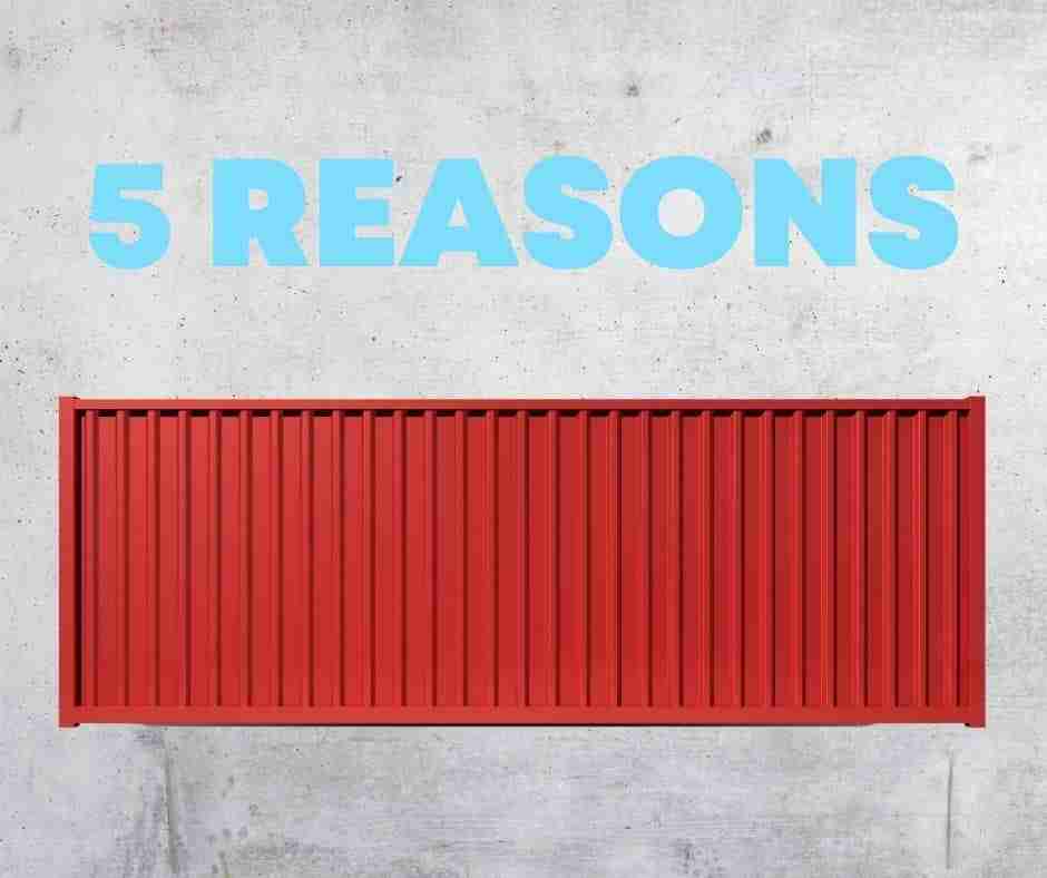5 Reasons You Should Buy A 20 ft Shipping Container