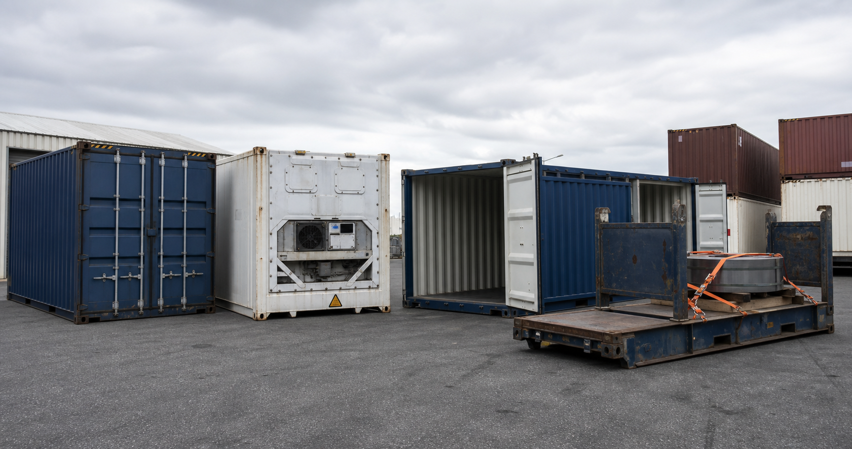 Shipping Containers – The Different Types And Their Uses