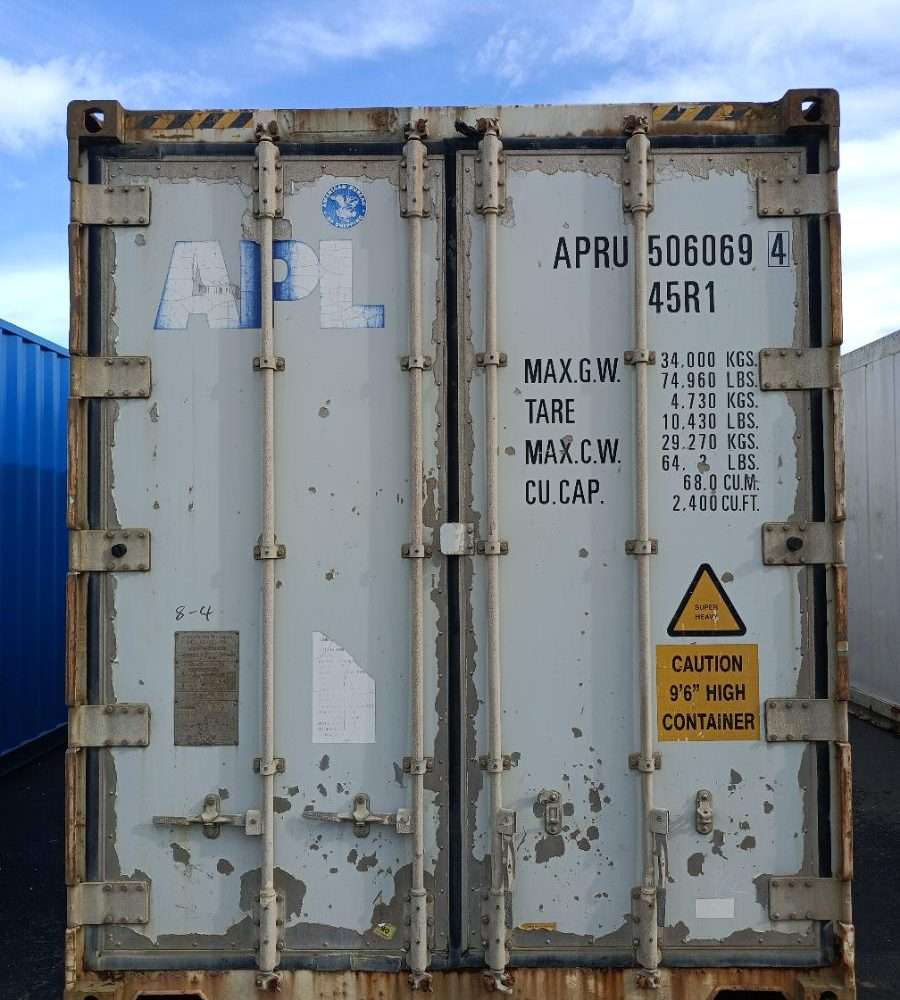 40ft High Cube Non-Operational Reefer Container – Wiri
