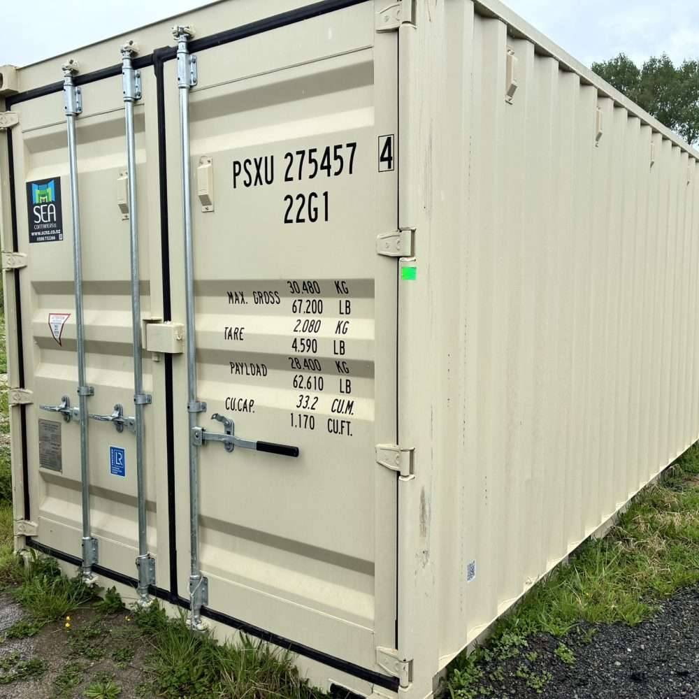 20ft Standard Height New Build Shipping Container - Kaiwaka