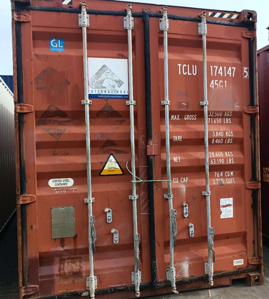 40ft High Cube Clearance Shipping Container – Wiri